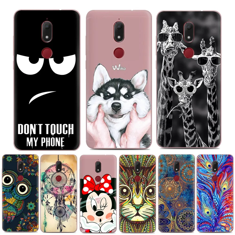 

For Coque Wiko view prime Case Luxury Cartoon TPU Case For fundas Wiko View Prime Soft Silicone Phone Protective Back Cover Skin