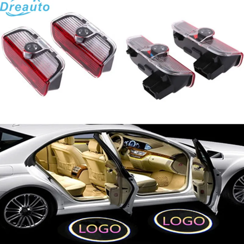 

2PC Welcome Light Courtesy Emblem Projector Logo LED For Volkswagen VW Passat B6 B7 Golf 5 6 7 CC Jetta MK5 MK6 Tiguan Scirocco