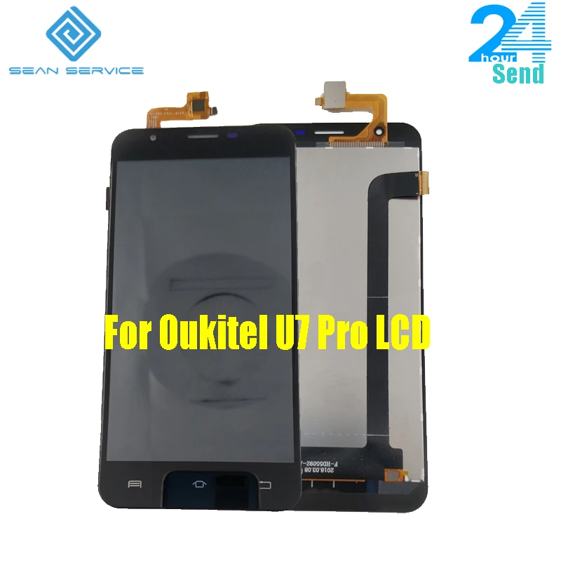 

For Oukitel U7 Pro LCD Display And Touch Screen Screen Digitizer Assembly Replacement 5.5 inch 1280x720P Test one by one