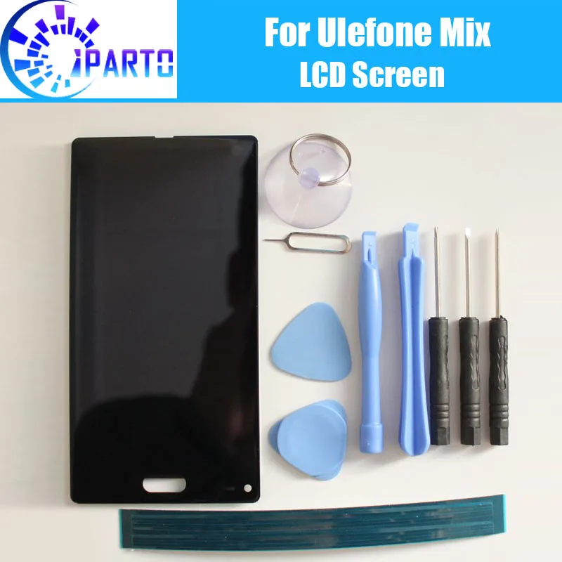 

Ulefone Mix Touch + LCD Display Screen 100% Original New Tested High Quality Replacement For Ulefone Mix +tools+adhesive