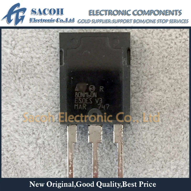 

New Original 2PCS/Lot STY80NM60N 80NM60N OR STY100NM60N 100NM60N Max247 80A 600V Zener-Protected Power MOSFET