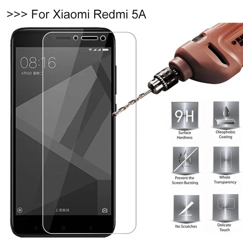 Закаленное стекло для Xiaomi Redmi 5 Plus 4X Note Pro 5A Prime Защитная пленка экрана Xioami 6 5X