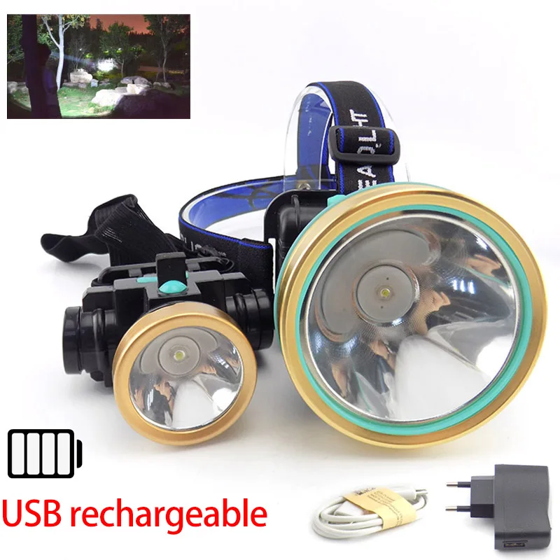 Leistungsstarke T6 Led Scheinwerfer Kopf Lampe Taschenlampen USB Aufladbare Licht scheinwerfer Angeln frontal gebaut-in batterie linterna Taschenlampe Leistungsstarke T6 Led Scheinwerfer Kopf Lampe Taschenlampen USB Aufladbare Licht scheinwerfer Angeln frontal gebaut-in batterie linterna Taschenlampe