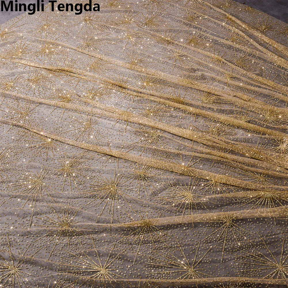 Mingli Tengda 3,5 м собор вуаль один слой спрей золотые блестки Свадебные вуали обрезанная кромка Свадебные вуали с расческой velos de novia