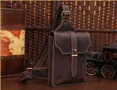 "почтальонские" сумки на плечо из натуральной кожи бренда TIDING, мужской портфель в повседневном стиле размера 13 дюймов, сумка для ноутбука