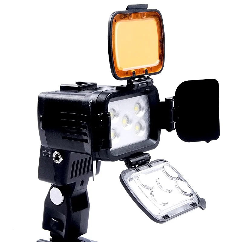 LED VL002B 10W 750LUX Dimmer LED Camera Camcorder DV Video Light Lamp ...