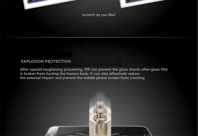 100% Original 9H 0.26mm High Clear Explosion-proof Front LCD Tempered Glass For Lenovo A1000 A 1000 Screen Protector Glass+Gift (5)