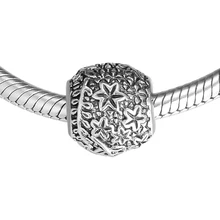 Подходит Пандора Подвески браслет и ожерелье 925 стерлингового серебра ювелирные изделия Epcot цветок и сад фестиваль бусины