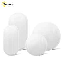 Круглый/овальный светодиодный влагостойкий потолочный светильник Ip65 Водонепроницаемый для ванной комнаты открытый 16 Вт 20 Вт Ac 85-265 в Smd2835 для кухни спальни