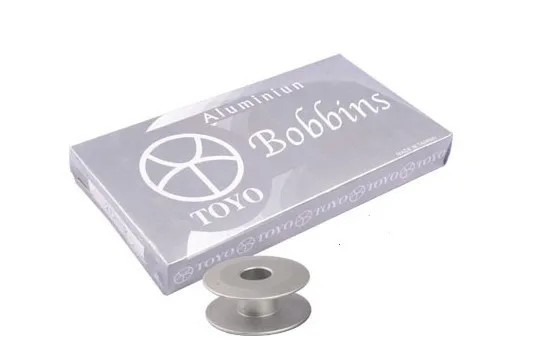 

TOYO 100pcs Aluminium bobbins use in Tajima, Barudan, SWF and Chinese embroidery machines