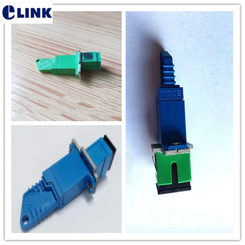 E2000-SC UPC hybrid adapter female to female FF E2000 APC-SC APC ftth coupler free Shipping ELINK factory supply