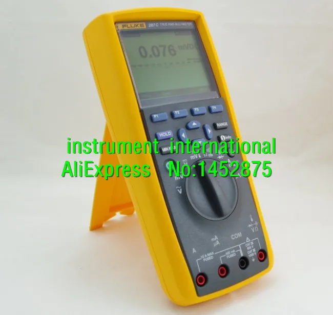 Fluke 287C истинного среднеквадратичного значения промышленный регистрационный