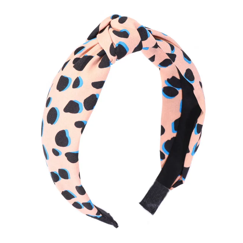 6 grils pink hairband top knot