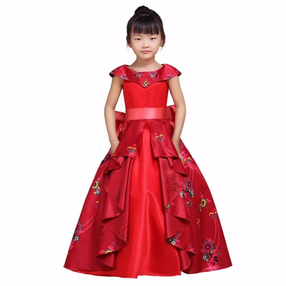 Kid s Dress Cosplay Princess Elena Red Dress Elena Of Avalor Princess Kid s Dress Cosplay Princess Elena Red Dress Elena Of Avalor Princess