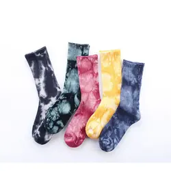Популярные носки спортивный стиль хлопок Короткие смешные носки пять цветов однотонные носки женские повседневные модные носки