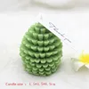 Molde de silicona para velas, cono de pino de Navidad 3D de grado alimenticio, jabón de aromaterapia para fabricación de velas, decoración de torta de Chocolate ► Foto 2/6
