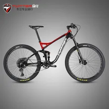 

Twitter Tracker Mountain Bikes Soft-tail Frame 17 19inch 27.5er Wheelset Hydraulic disc brake M7000-22 M8000-22 NX-12 XC Cycling