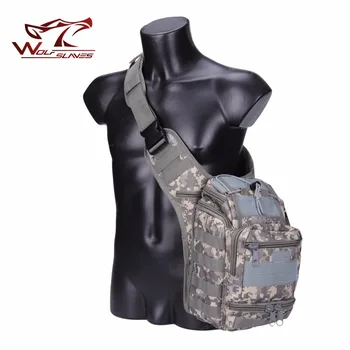 

Tactical Camouflage Durable New Outdoor Biking Saddle Bag Military Single Shoulder Bag Nylon Camera Bag