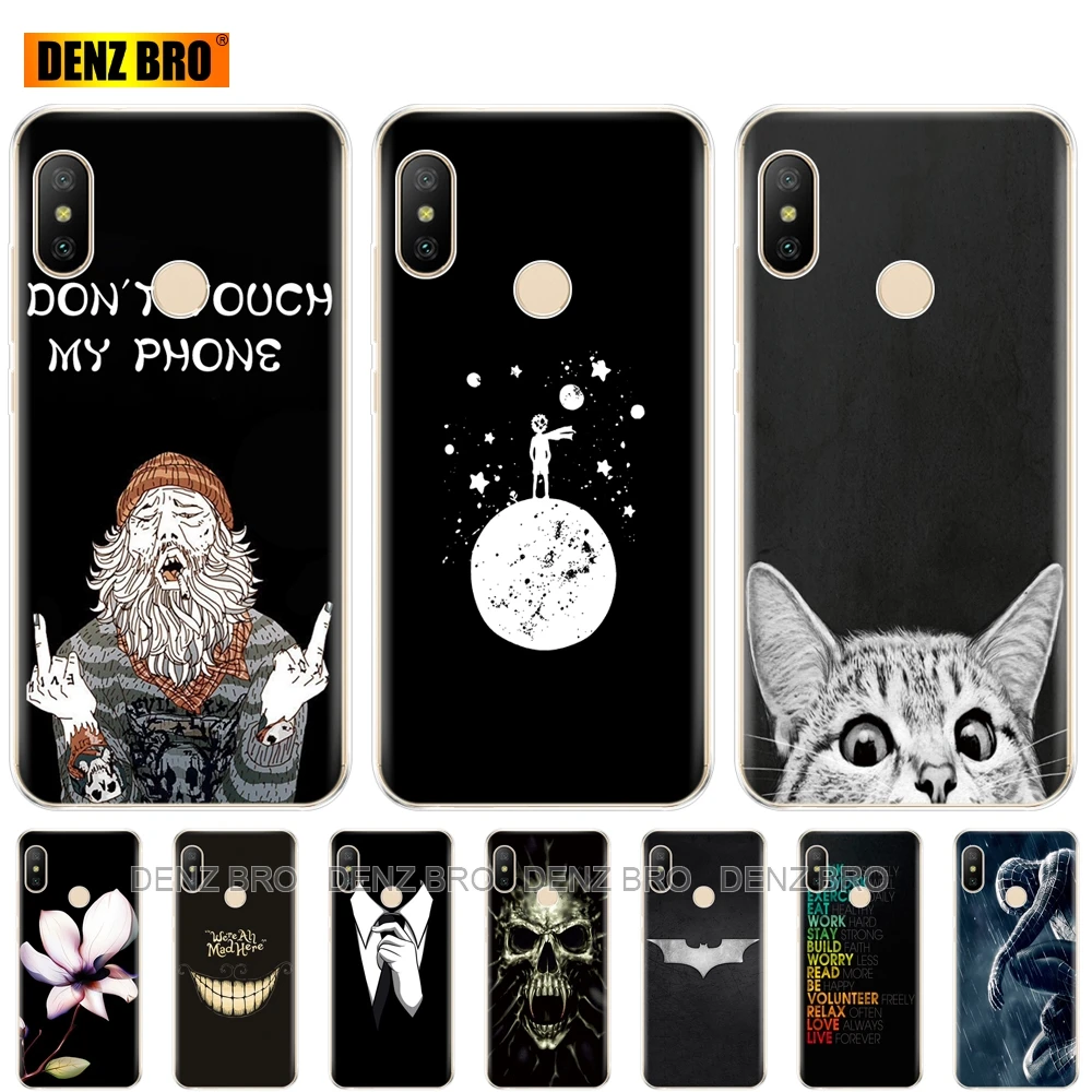 

soft phone case for Xiaomi MI A2 LITE Case Full 360 Protection Soft tpu Back Cover Phone shell For Xiomi MI A2 LITE bumper Coque