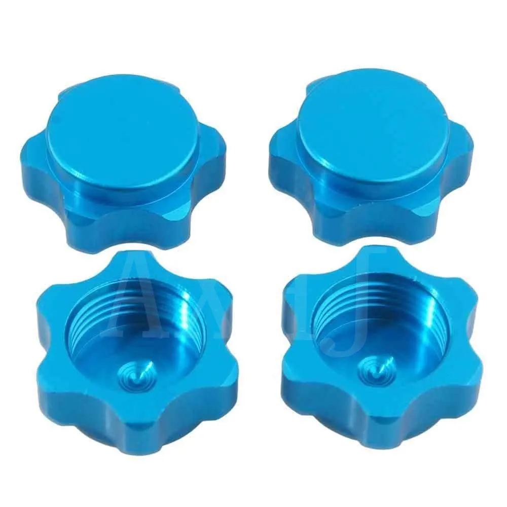 Exquisite And Durable Lightweight Aluminum 17mm Hex Wheel Nuts Dustproof Anti-sk