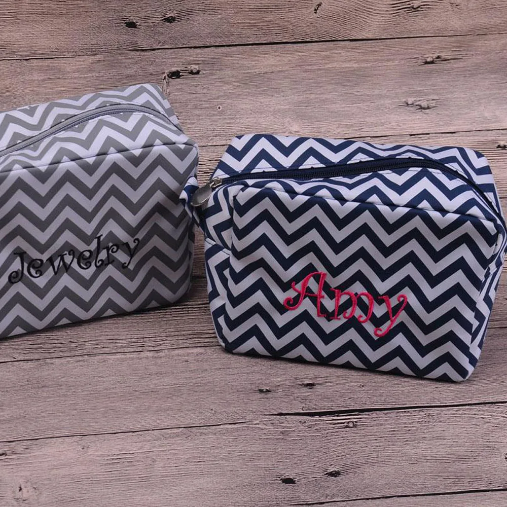Косметички и чехлы из микрофибры 11 цветов|chevron cosmetic bags|cosmetics bags and casescosmetic bag |