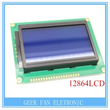 12864LCD 128×64 Точек Графический Синий Цвет Подсветки Модуль ЖК-Дисплей Контроллера Для Arduino Raspberry Pi A309