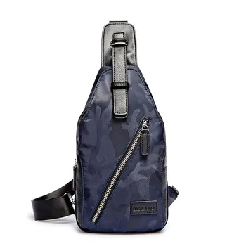 

122917 newhotstacy man chest bag male nylon messenger bag
