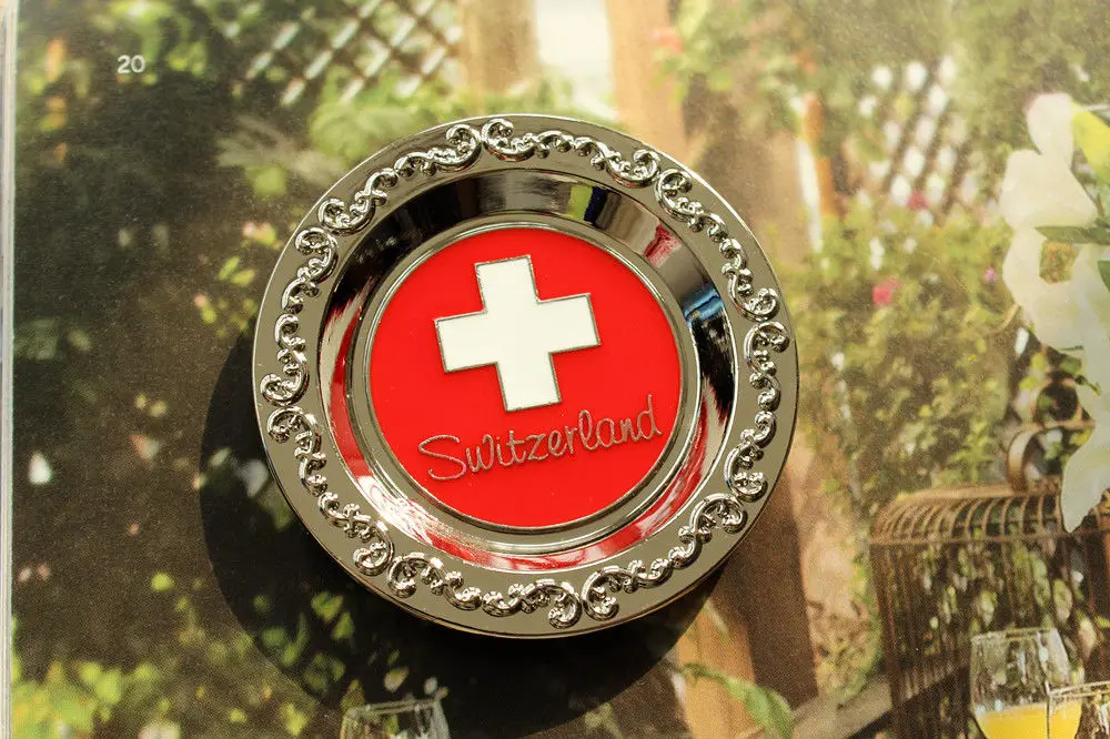 Switzerland Tourist Travel Souvenir 3D Metal Fridge Craft GIFT