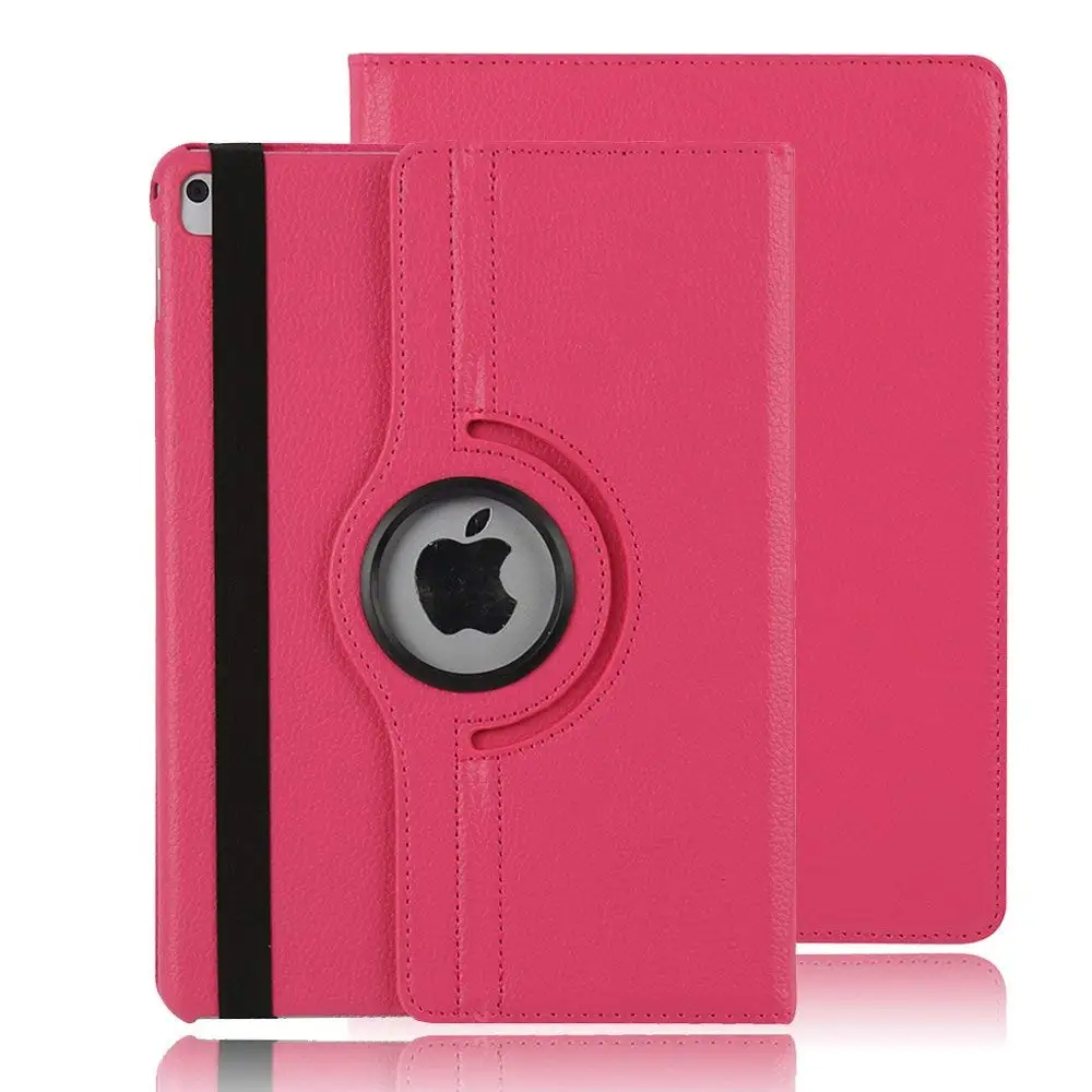 

Case For iPad Air 2 Cover 360 Degree Rotating PU Leather Flip Case For iPad Air 2 Magnetic Auto Wake Up/Sleep Smart Cover A1567
