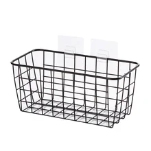 Кухонная колыбель-корзина, Настольная корзина, корзина для ванной комнаты, небольшая корзина, настенная вешалка LU42410