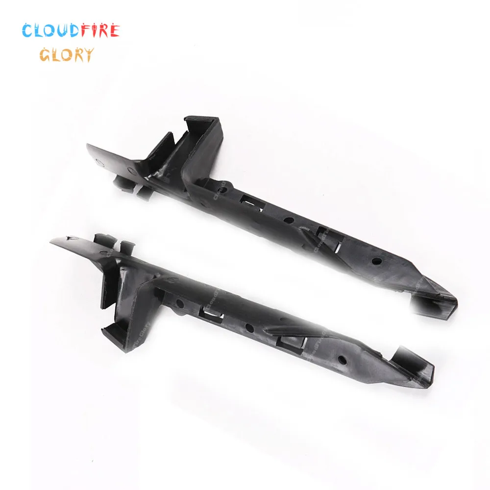 

CloudFireGlory 51117033705 51117033706 Pair Front Left Right Bumper Guide Support Bracket For BMW E60 E61 525i 528i 530i 545i