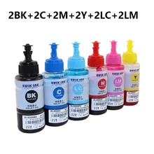 XIMO 70 мл чернила на водной основе в бутылках для L1800 L800 L805 L810 L850, 673 674 серии