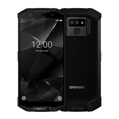 DOOGEE S70 IP68/IP69K водонепроницаемый Helio P23 Восьмиядерный 6 ГБ 64 Гб LTE Беспроводная зарядка NFC 5500 мАч 12V2A Быстрая зарядка 5,99 ''FHD 16 МП - Цвет: Black