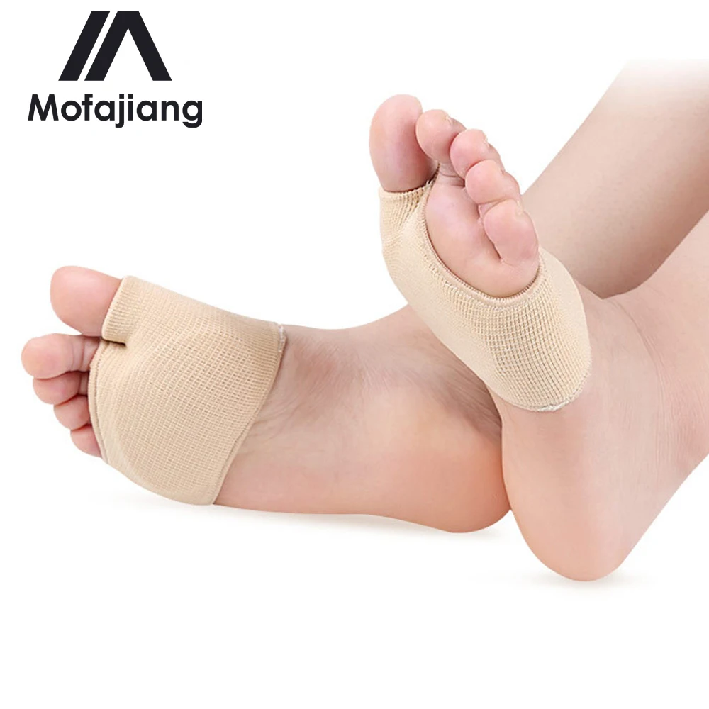 

2pcs/lot Gel Sleeve Painful Metatarsal Heads Morton Forefoot Pads Supports Metatarsalgia Relief Calluses Feet Care Tool J3