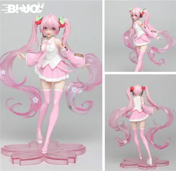 

9.2" Hatsune Miku Cartoon Cherry Blossom 2019 Sakura Hatsune Anime Model Action Figure kids Adults Collectible Toy Doll