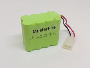 

MasterFire 3PACK/LOT New 9.6V AA 1800mAh Ni-Mh Battery Rechargeable NiMH Batteries Pack with plug