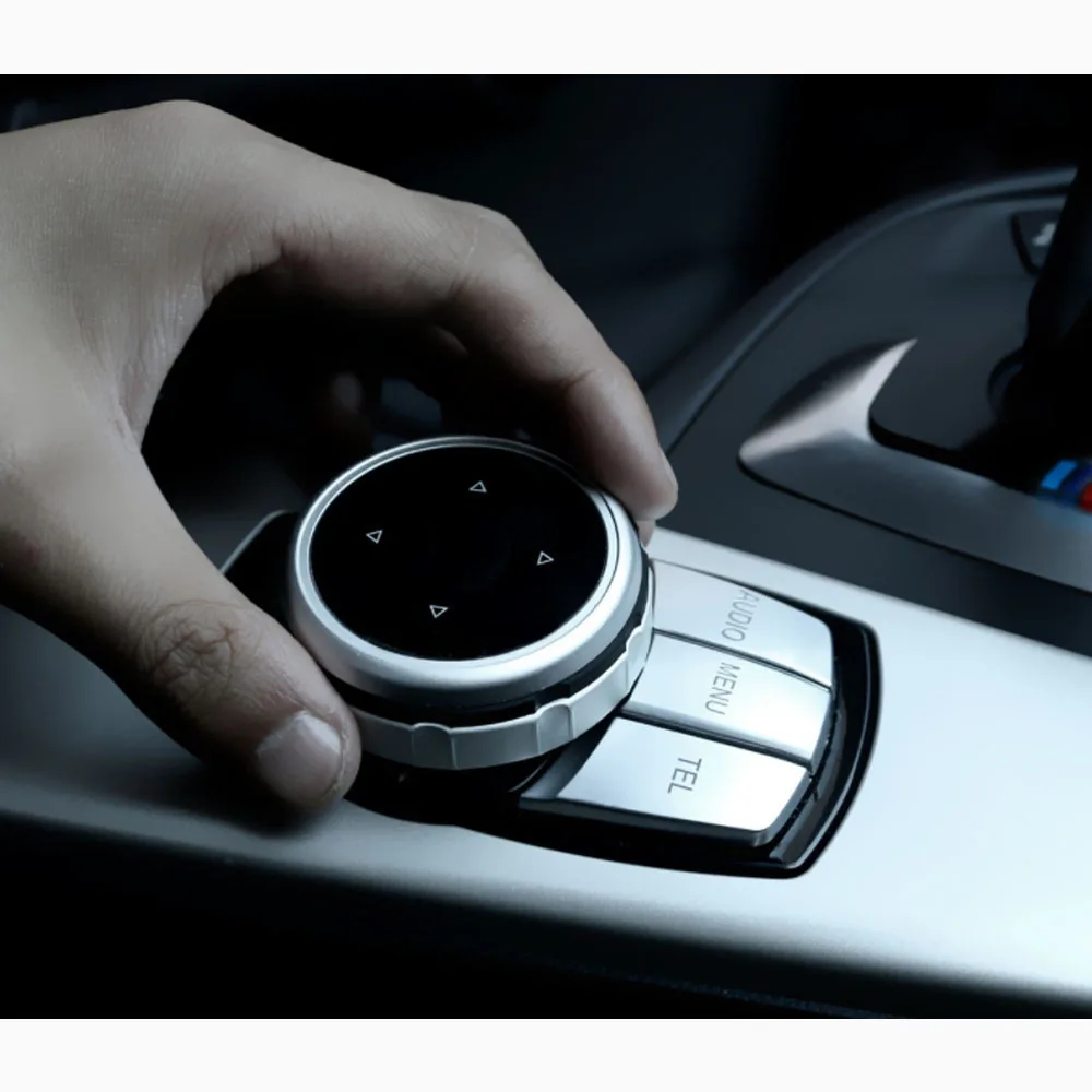 Автомобильный интерьер мультимедиа кнопки крышка аксессуары для BMW 1 2 3 4 5 7 серии