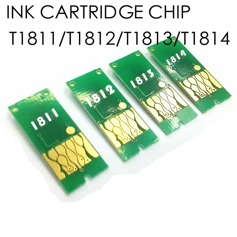chip for T1811 T1812 T1813 T1814 ink cartridge Auto reset chip inkjet