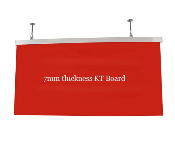 

70cm Aluminium KT board poster banner holder strip Store advertising label holder snap rail strip Poster Frame