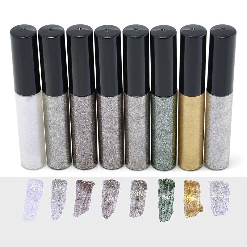 

Sparkling Glitter Eye Liner Eye Eyeliner Pencil Liquid Whiten Eye Pencil Sexy Eye Party Wedding Makeup