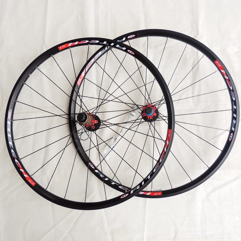 

RITECH RC2 5 SEALED BEARINGS 120 CLIK 1.85kg 32 hole MTB bicycle wheelset