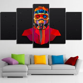 

Unframed HD Printed 5 pcs Print Posters Wall Art Canvas Painting Geometric Modern Abstract Painting Free Shipping