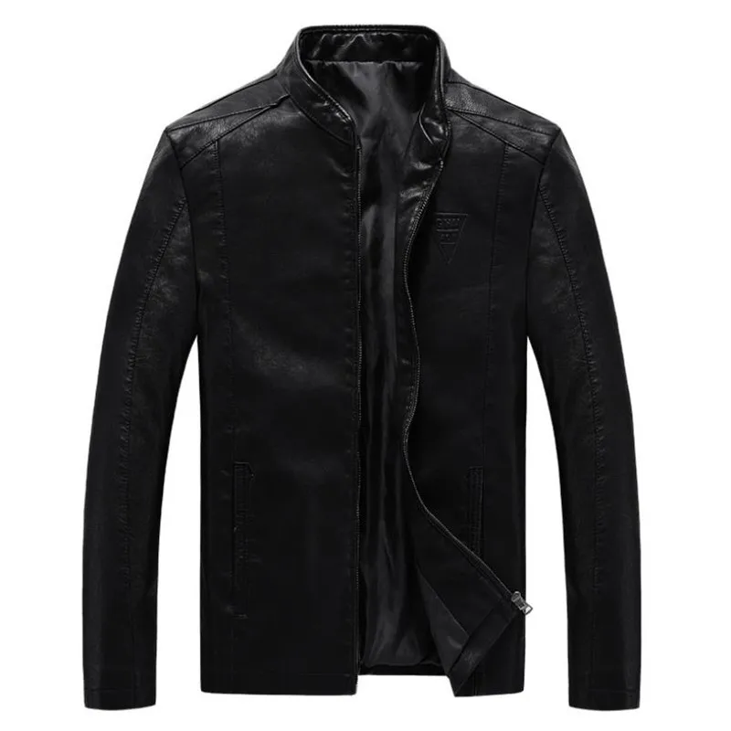 

plus size M ~ 7XL men's PU leather motorcycle jackets men's leather jackets autumn men's clothing, Casual coats