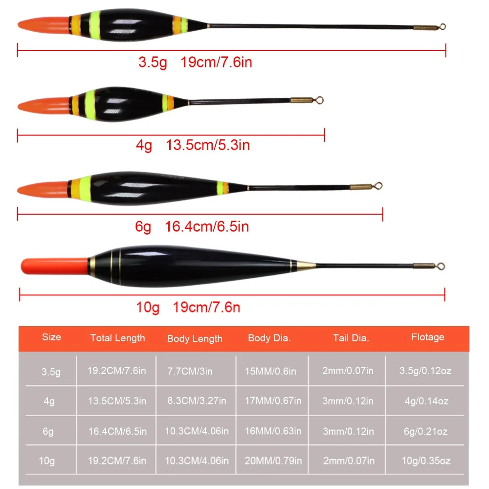 1 قطع 3.5 جرام 4 جرام 6 جرام 10 جرام الوهج الصيد تعويم LED الكهربائية تعويم ضوء الصيد معالجة مضيئة الإلكترونية تعويم مع البطارية