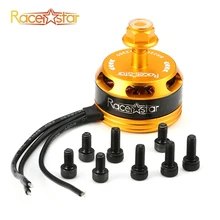 Бесплатная доставка racerstar гонки издание 2205 br2205 2300kv 2-4 S бесщеточный Двигатель CW КНО желтый для qav250 zmr250 260 гонки Drone