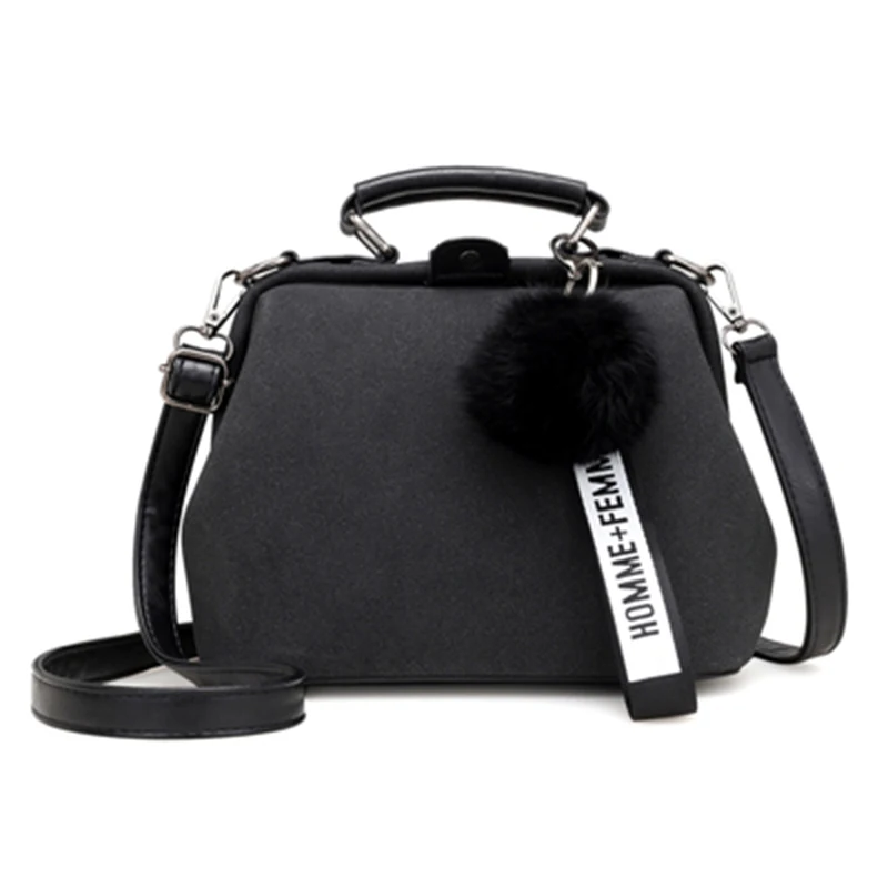 Women Shell Handbag PU Female Shoulder Bag Fashion Luxury Handbags Crossbody Messenger Bags Lady Pompom Clutch Bolsa SS0393 (5)