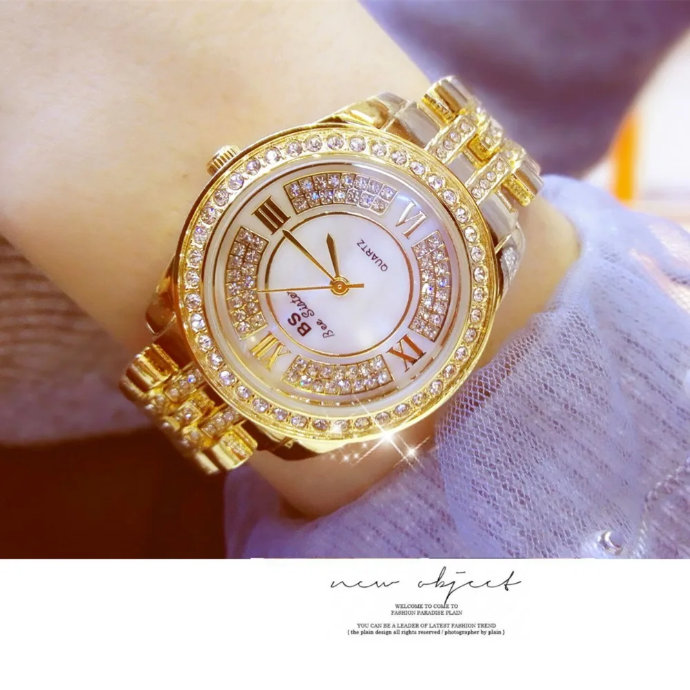 2018 Relojes Роскошные брендовые часы с бриллиантами женские кварцевые наручные