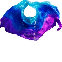 Дизайн, женская вуаль для танца живота из натурального шелка, аксессуары для вуалей,, размер и цвет можно настроить