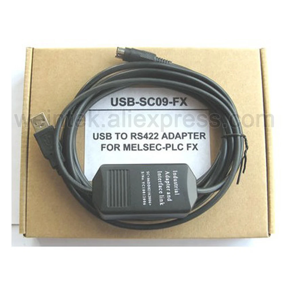 USB-SC09-FX Кабель для программирования для MELSEC-FX PLC(FX1N/2N/3 S/3g/3U