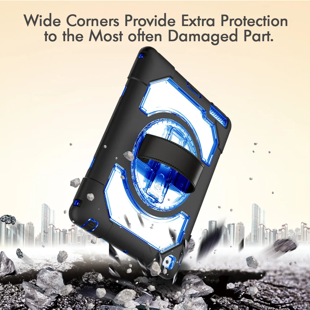 For iPad 2/3/4 Miesherk Universal Case Tablet Shockproof Dustproof Anti-scratch Cover Hand Strap+Neck Strap for iPad A1458 A1416 For iPad 2/3/4 Miesherk Universal Case Tablet Shockproof Dustproof Anti-scratch Cover Hand Strap+Neck Strap for iPad A1458 A1416